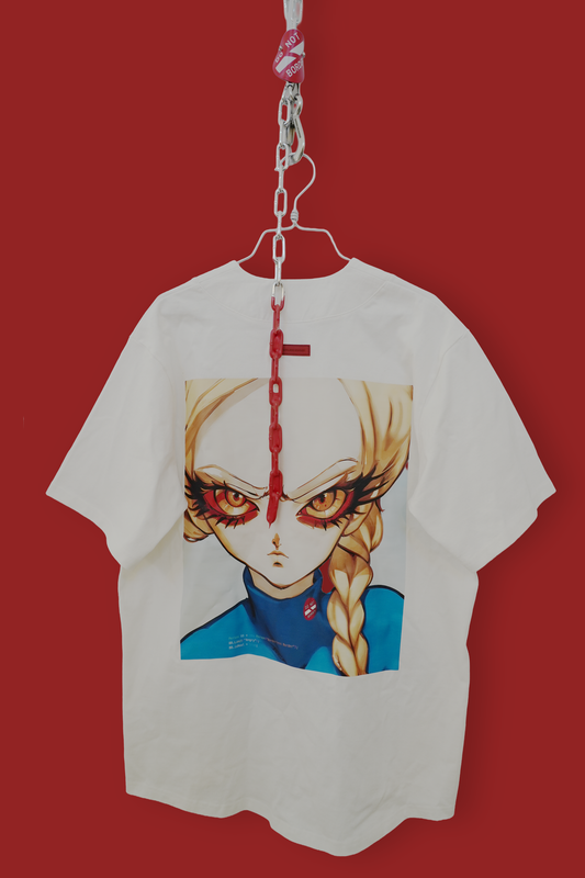 Angry Rachel Pink hair Graphic Tee (コピー) (コピー)